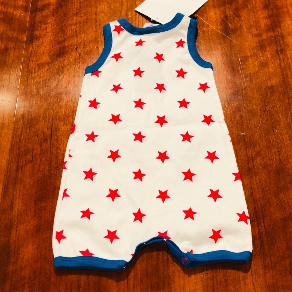 PETIT BATEAU**3 Mo. Baby Onesie**100% Cotton $60 - Picture 4 of 4